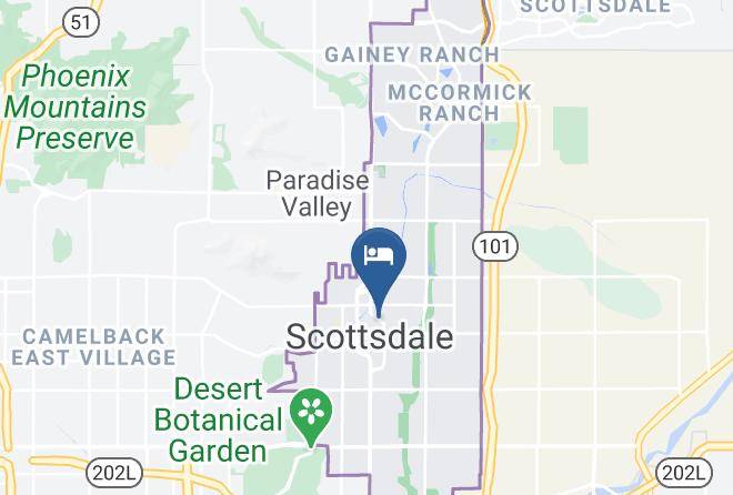 Maricopa - Hyatt Place Scottsdale Old Town Maps