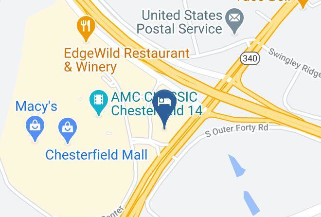 St Louis - Hyatt Place St Louis Chesterfield Maps