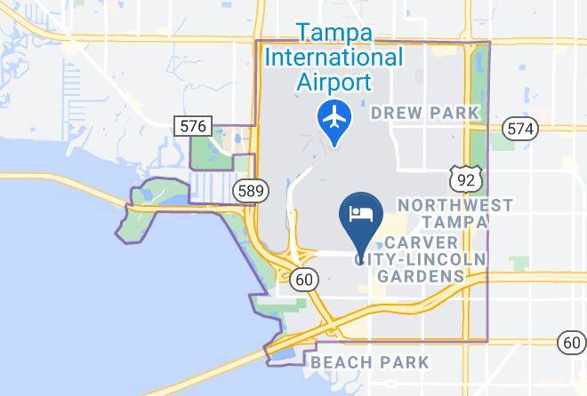 Hillsborough - Hyatt Place Tampa Airport Westshore Maps