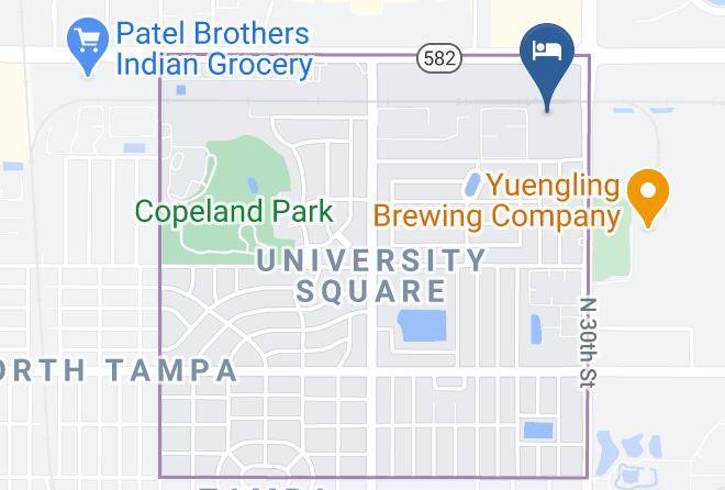 Hillsborough - Hyatt Place Tampa Busch Gardens Maps