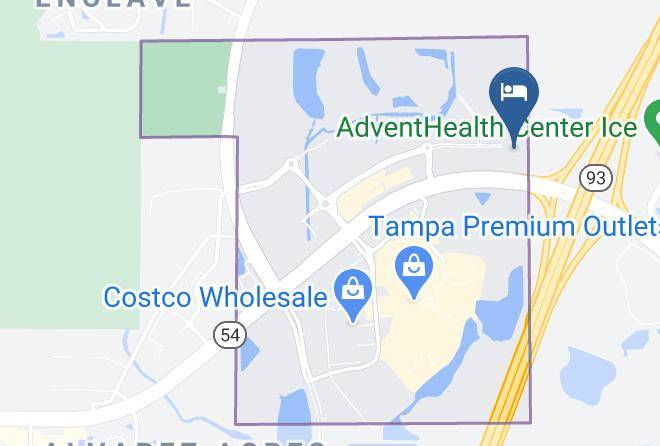 Pasco - Hyatt Place Tampa Wesley Chapel Maps