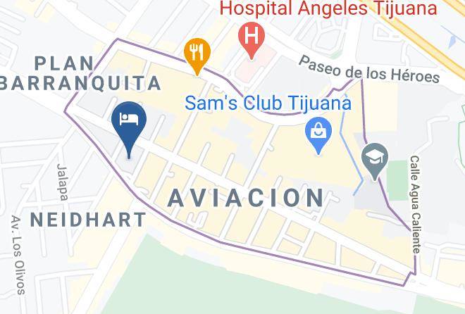 Tijuana - Hyatt Place Tijuana Maps