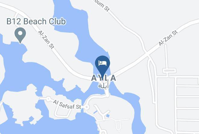 Al Aqaba Qasabah - Hyatt Regency Aqaba Ayla Maps