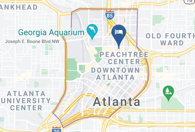 Fulton - Hyatt Regency Atlanta Maps