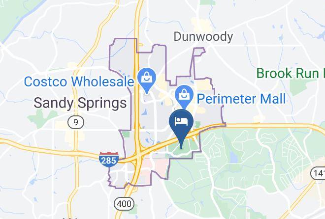 Dekalb - Hyatt Regency Atlanta Perimeter At Villa Christina Maps