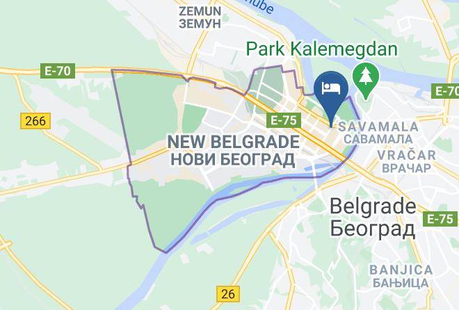 Belgrade City - Hyatt Regency Belgrade Maps