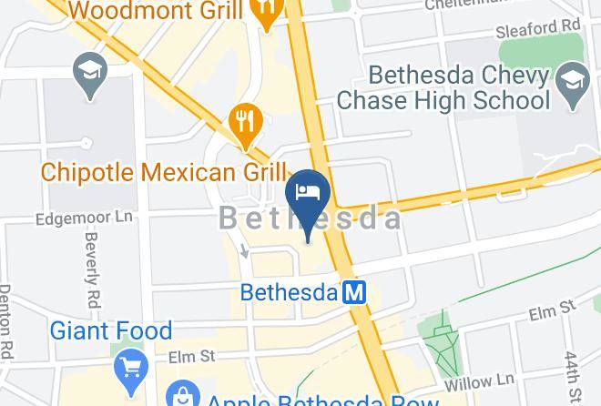 Montgomery - Hyatt Regency Bethesda Maps