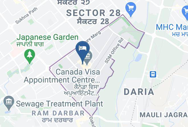 Industrial Area - Hyatt Regency Chandigarh Maps