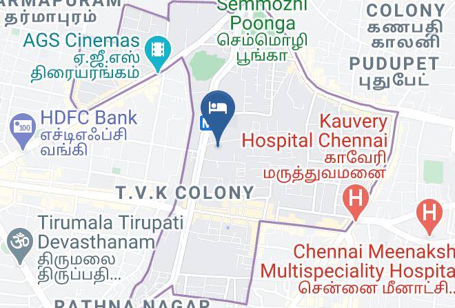 Chennai - Hyatt Regency Chennai Maps