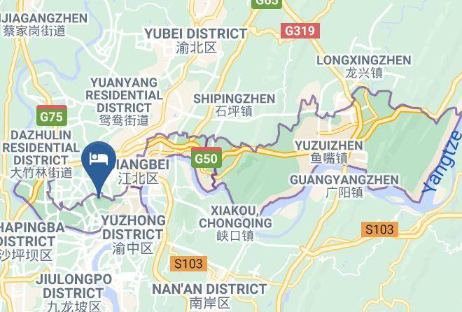 Jiangbei District - Hyatt Regency Chongqing Hotel Maps
