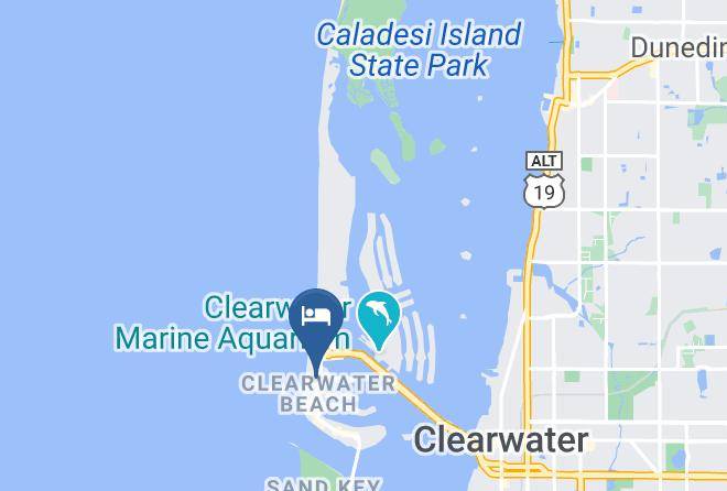 Pinellas - Hyatt Regency Clearwater Beach Resort And Spa Maps