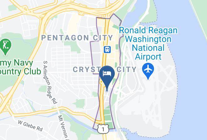 Arlington - Hyatt Regency Crystal City At Reagan National Airport Maps