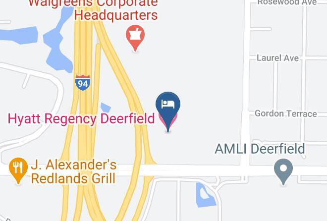 Lake - Hyatt Regency Deerfield Maps
