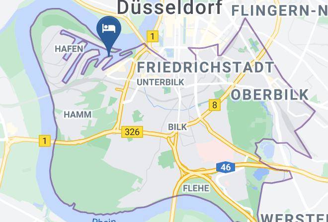 Dusseldorf - Hyatt Regency Dusseldorf Maps