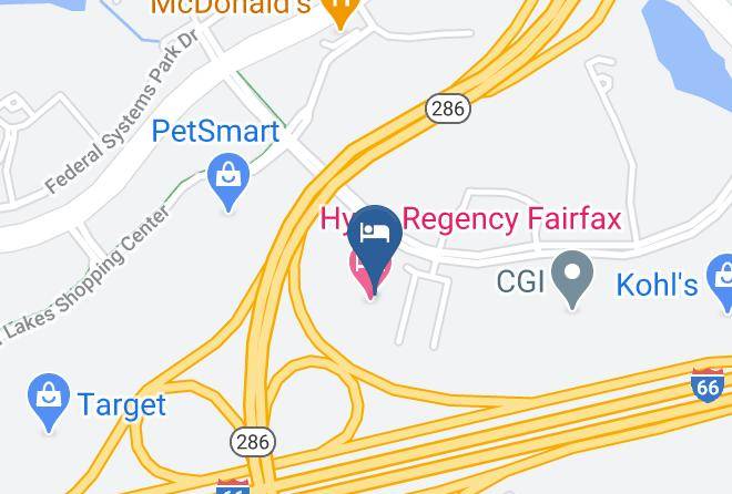 Fairfax - Hilton Fairfax Maps