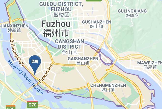 Fuzhou - Hyatt Regency Fuzhou Cangshan Maps