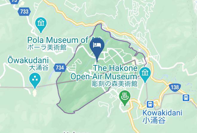 Hakone Townashigarashimo District - Hyatt Regency Hakone Resort And Spa Maps