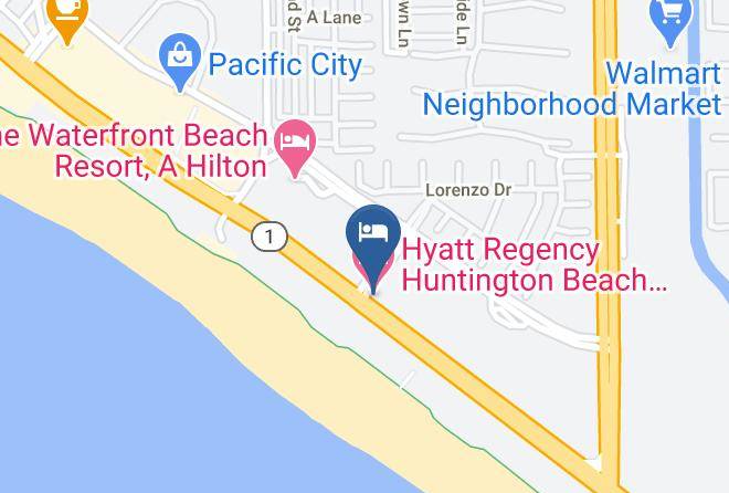 Orange - Hyatt Regency Huntington Beach Resort And Spa Maps