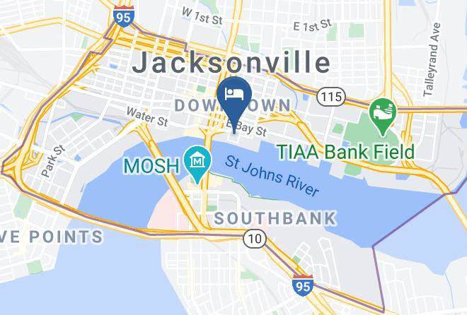 Duval - Hyatt Regency Jacksonville Riverfront Maps