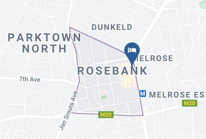 City Of Johannesburg - Hyatt Regency Johannesburg Maps