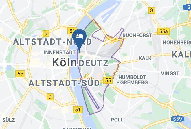 Cologne - Hyatt Regency Koln Maps