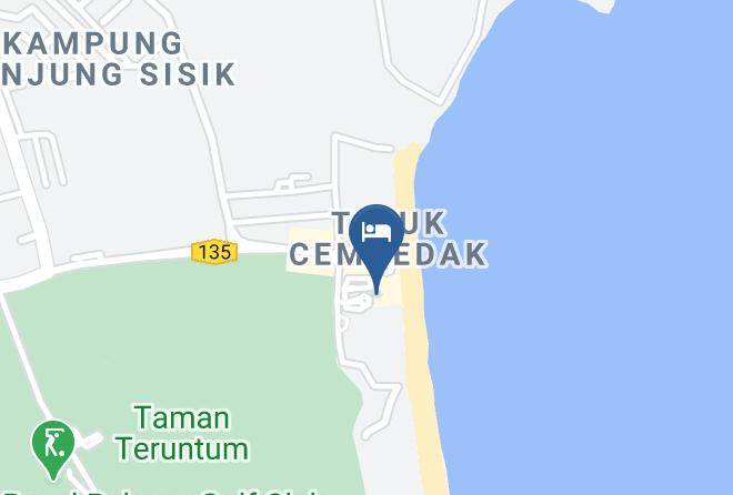 Kuantan District - Hyatt Regency Kuantan Resort Maps