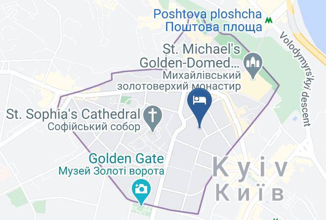 Kyiv - Hyatt Regency Kiev Maps