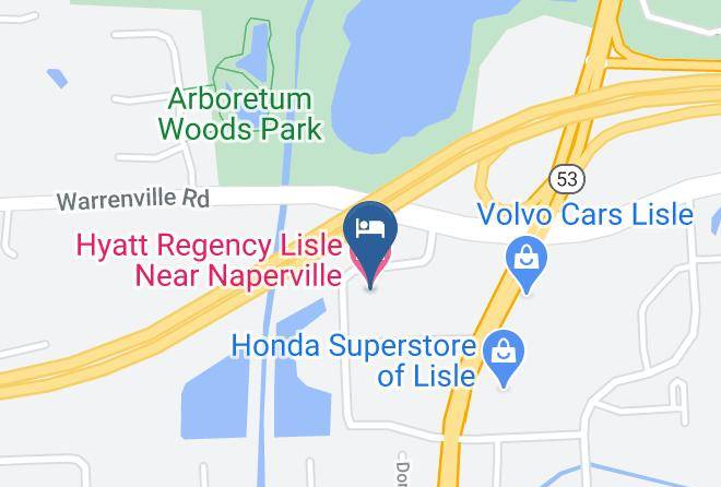 Dupage - Hyatt Regency Lisle Near Naperville Maps
