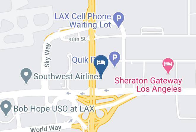 Los Angeles - Hyatt Regency Los Angeles International Airport Maps