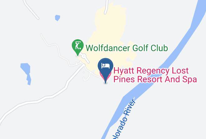 Bastrop - Hyatt Regency Lost Pines Resort And Spa Maps