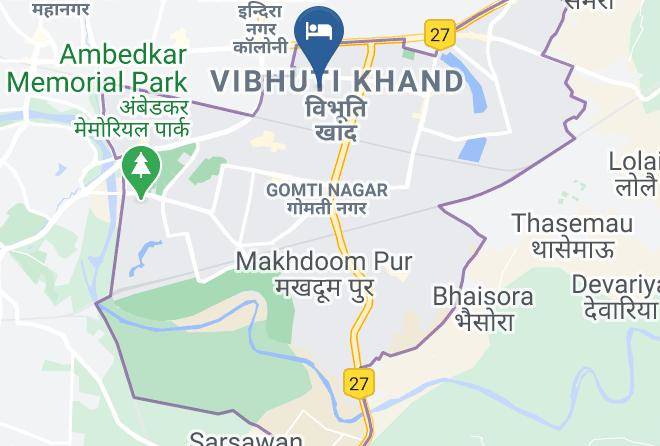 Lucknow - Hyatt Regency Lucknow Maps