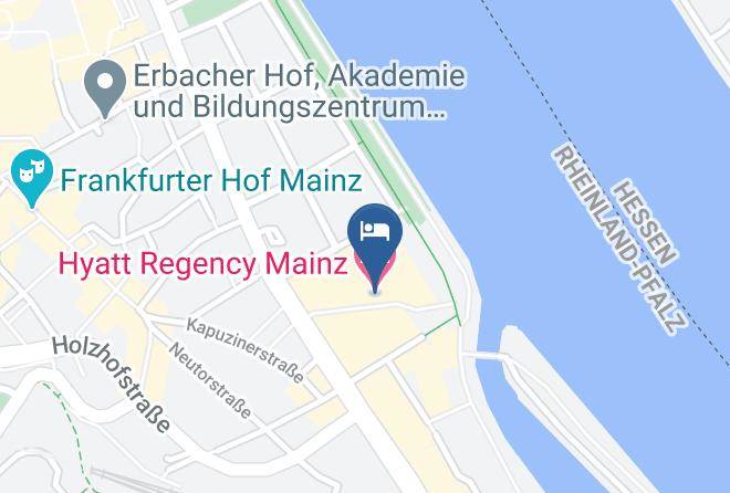 Mainz - Hyatt Regency Mainz Maps