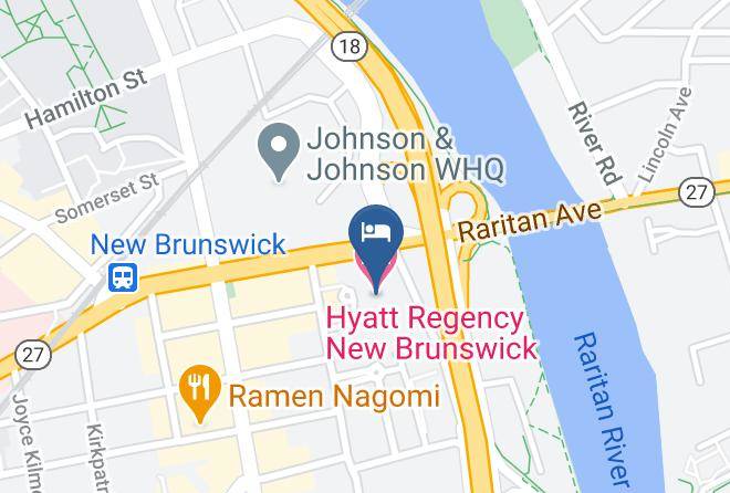Middlesex - Hyatt Regency New Brunswick Maps