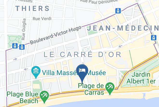 Maritime Alps - Hyatt Regency Nice Palais De La Mediterranee Maps