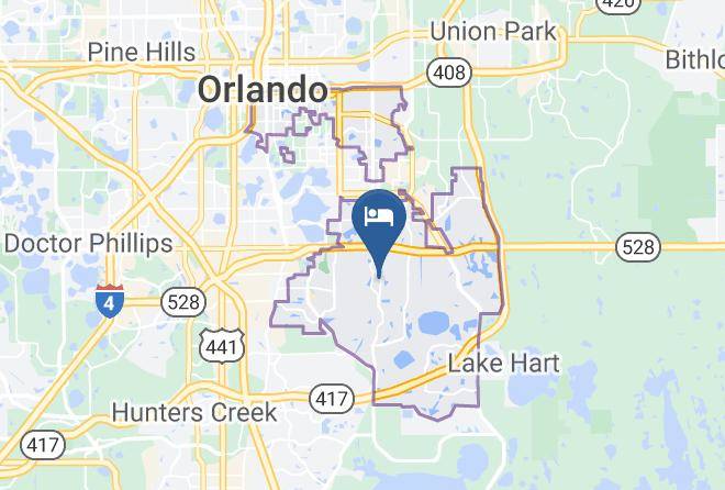 Orange - Hyatt Regency Orlando International Airport Maps