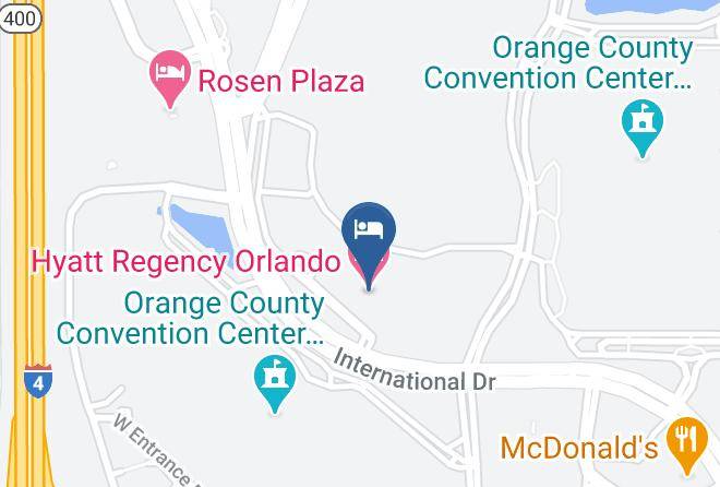Orange - Hyatt Regency Orlando Maps