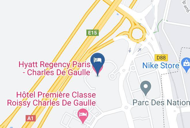 Val D Oise - Hyatt Regency Paris Charles De Gaulle Maps