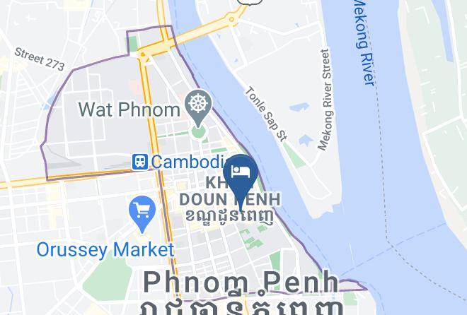Doun Penh - Hyatt Regency Phnom Penh Maps
