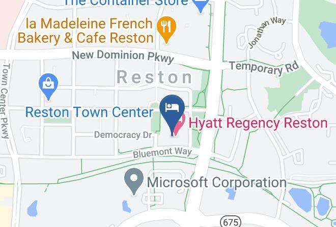 Fairfax - Hyatt Regency Reston Maps