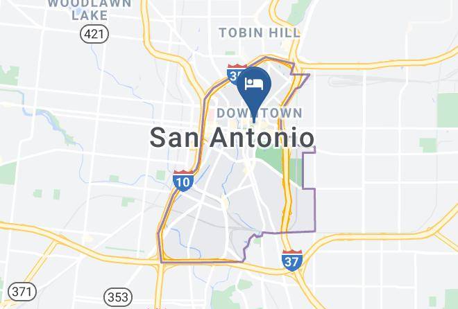 Bexar - Hyatt Regency San Antonio Riverwalk Maps