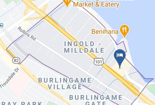 San Mateo - Hyatt Regency San Francisco Airport Maps