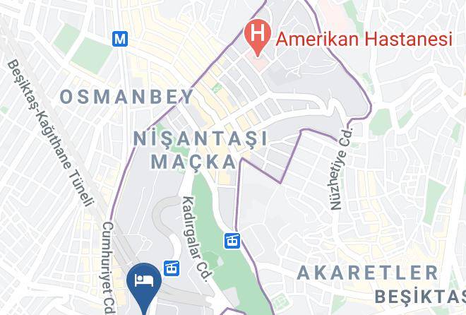 Sisli - Grand Hyatt Istanbul Maps