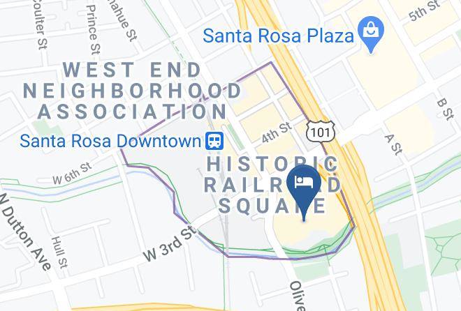 Sonoma - Hyatt Regency Sonoma Wine Country Maps