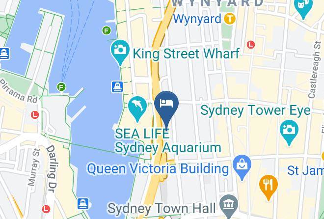 Hyatt Regency Sydney Map