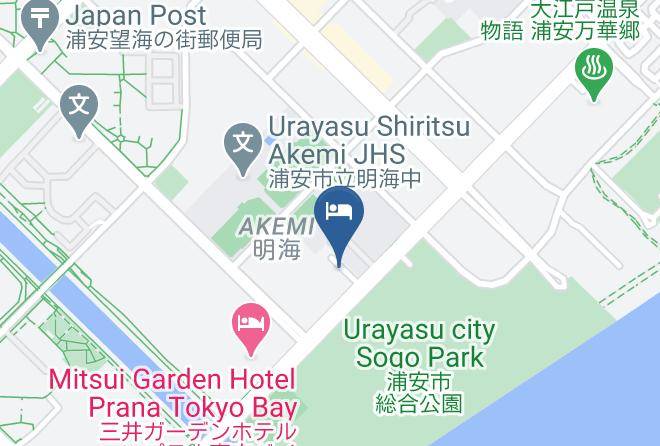 Urayasu City - Hyatt Regency Tokyo Bay Maps