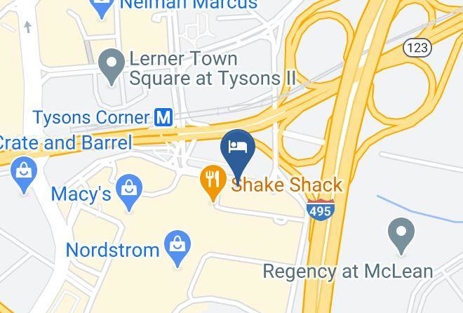 Fairfax - Hyatt Regency Tysons Corner Center Maps