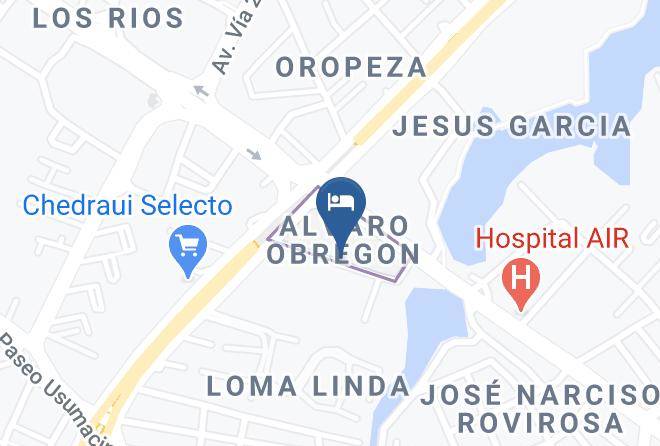 City Centre - Hyatt Regency Villahermosa Maps