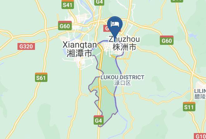Zhuzhou - Hyatt Regency Zhuzhou Maps