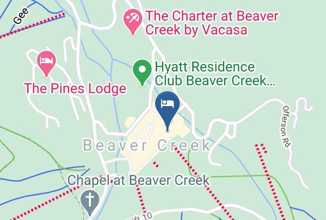 Park Hyatt Beaver Creek Resort And Spa Map