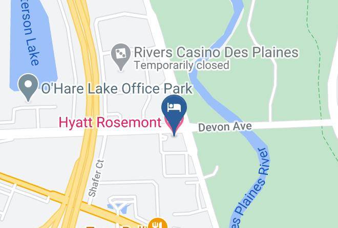 Cook - Hyatt Rosemont Maps